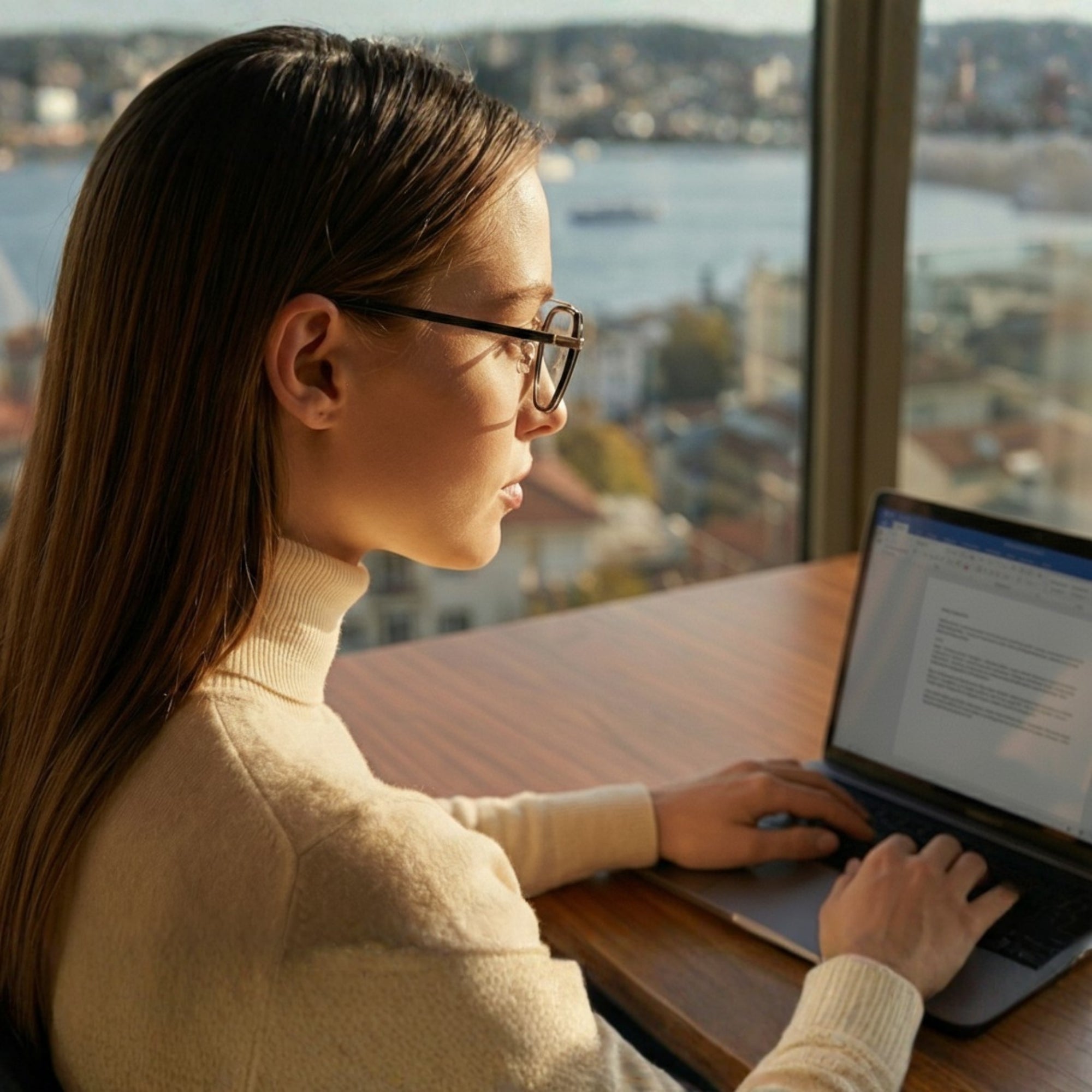 Göz Yorgunluğunu Azaltan Ekran Gözlüğü - İnce Gri Kordon