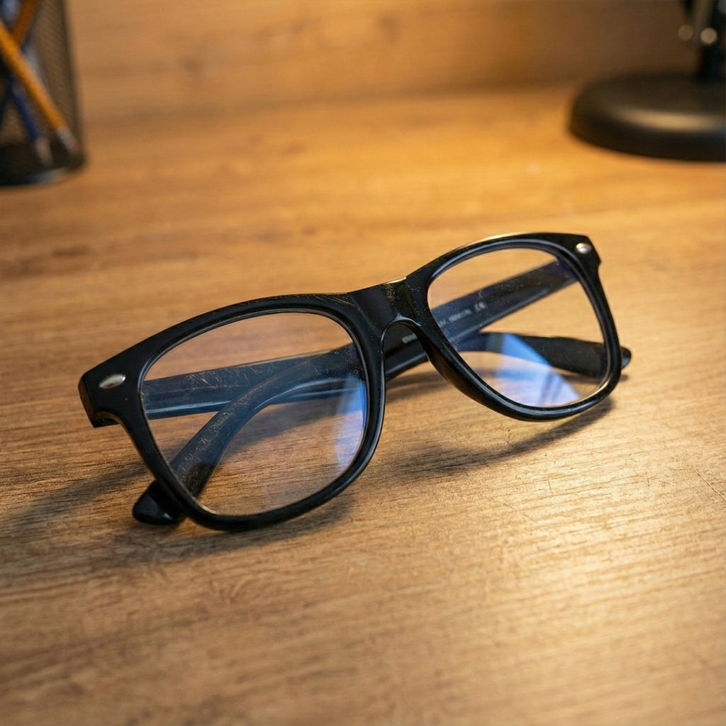 Göz Yorgunluğunu Azaltan Ekran Gözlüğü - Klasik Siyah Çerçeve