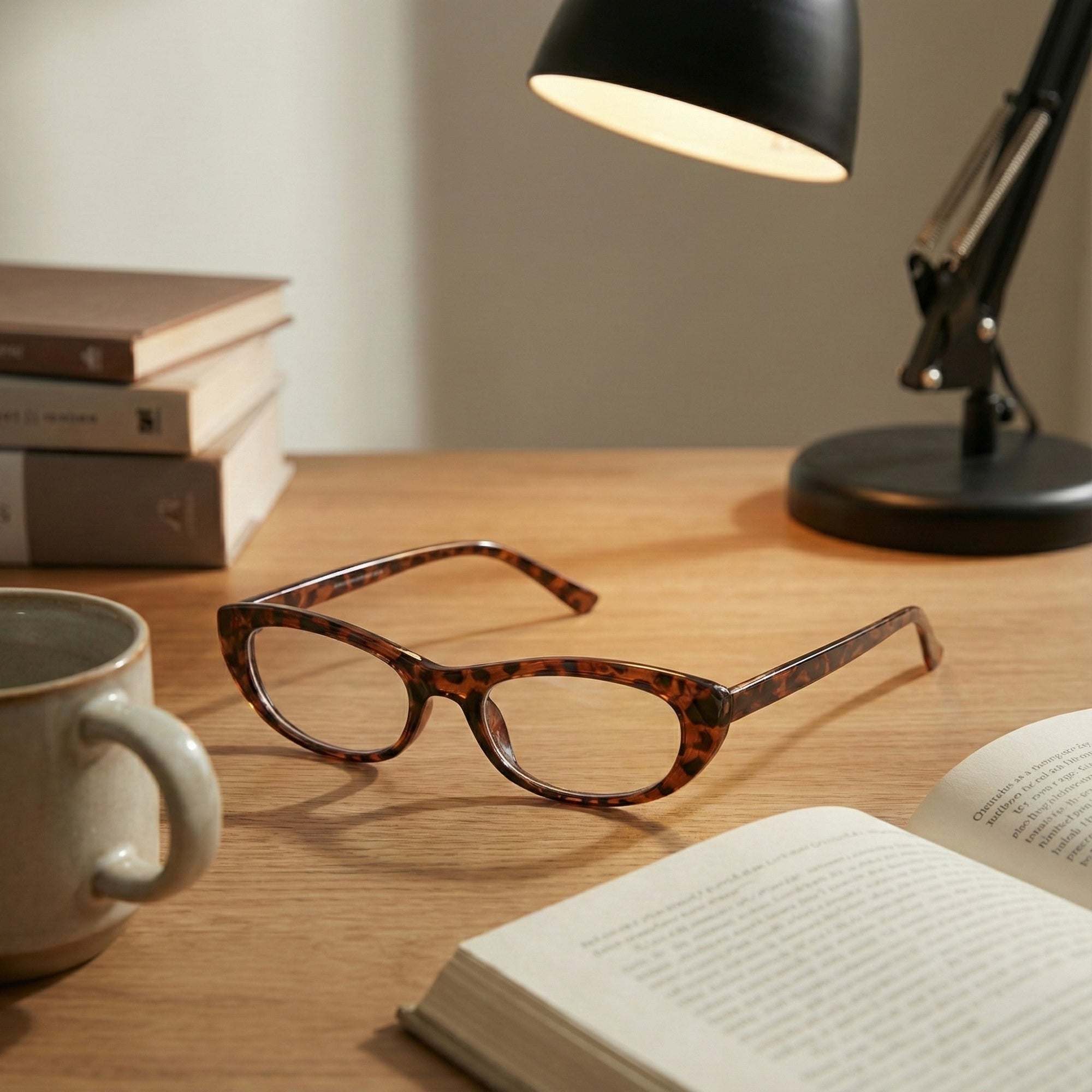 Göz Yorgunluğunu Azaltan Ekran Gözlüğü - Leopar Desenli