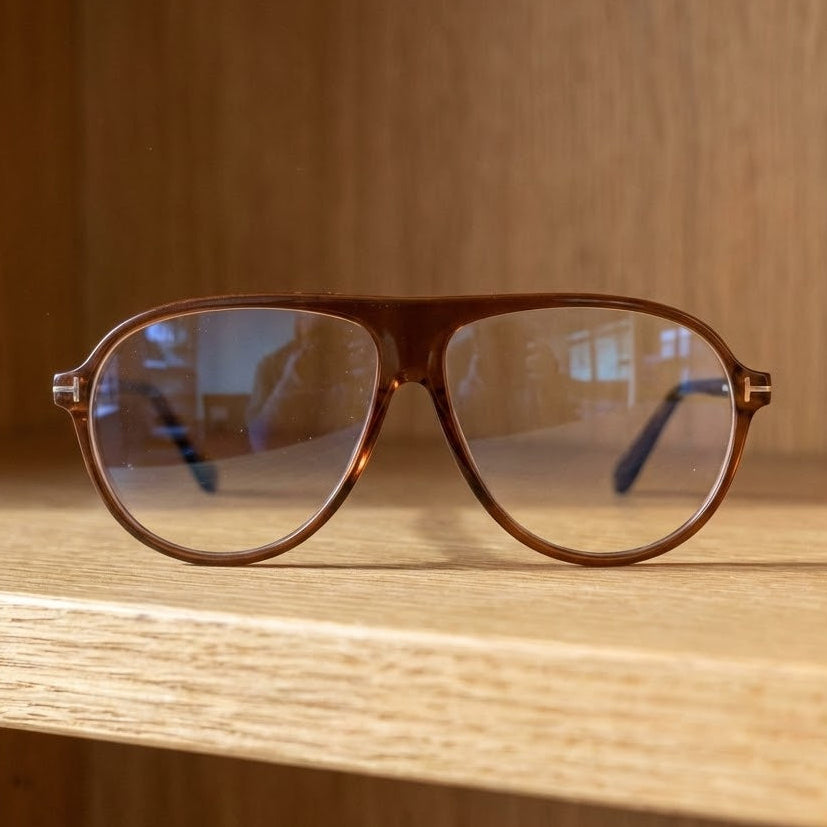 Göz Yorgunluğunu Azaltan Ekran Gözlüğü - Damla 2 Kahverengi