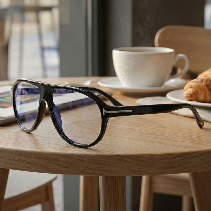 Göz Yorgunluğunu Azaltan Ekran Gözlüğü - Damla 2 Siyah