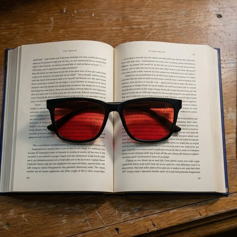 Gece Ekran Gözlüğü - Kırmızı&Siyah