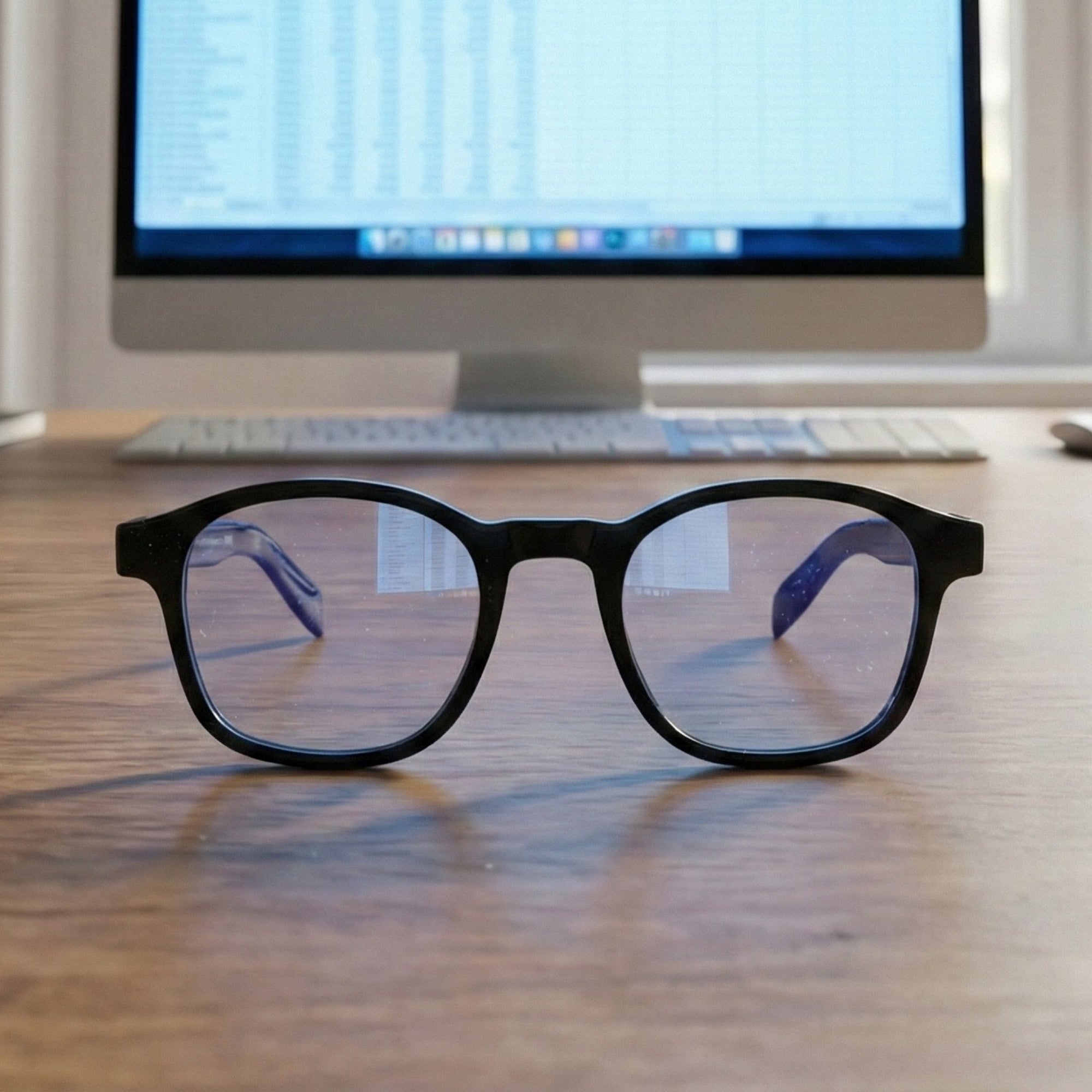 Göz Yorgunluğu Azaltan Ekran Gözlüğü - Siyah Kemik