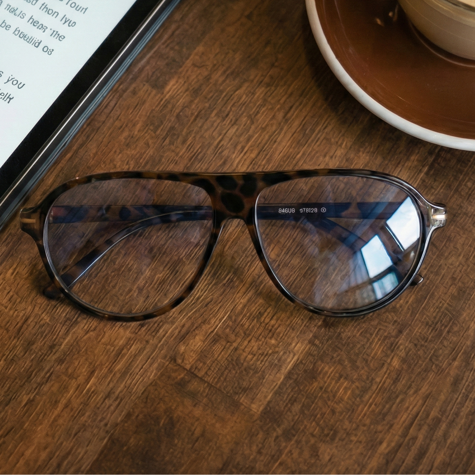 Göz Yorgunluğunu Azaltan Ekran Gözlüğü - Damla 2 Leopar Desenli