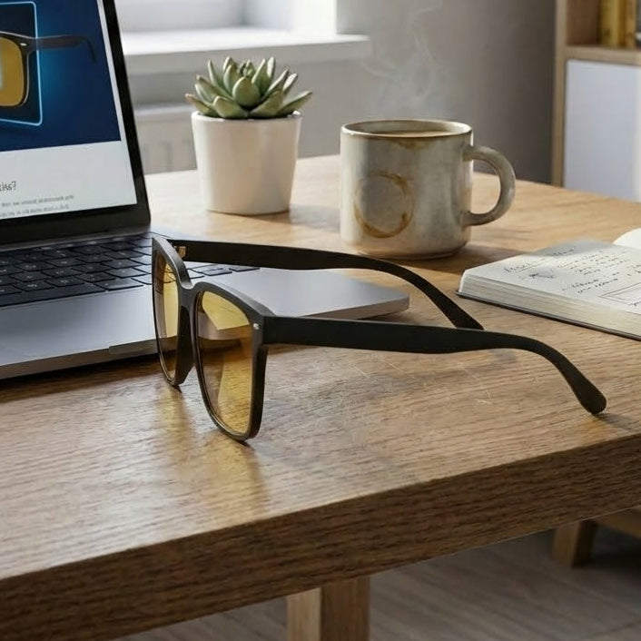 Gündüz Ekran Gözlüğü - Sarı&Siyah