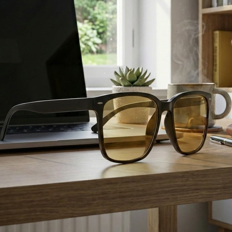 Gündüz Ekran Gözlüğü - Sarı&Siyah