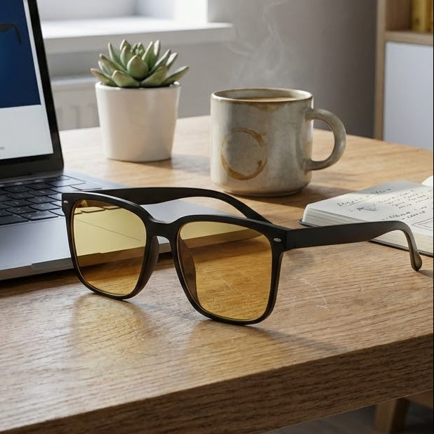 Gündüz Ekran Gözlüğü - Sarı&Siyah